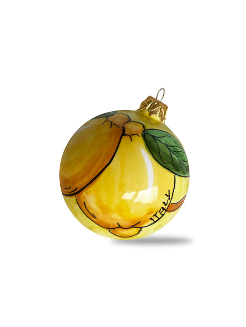 AMALFI ORNAMENT YELLOW